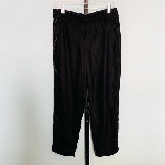 J. Crew Easy Pull On Velvet Pants Size 4 - Picture 2 of 8